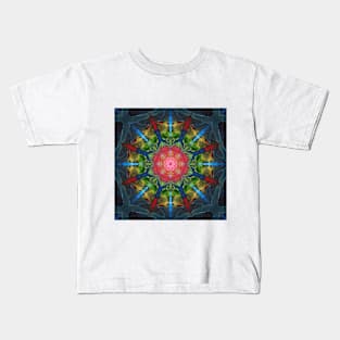 Mandalas Collection - How to color the island of a hummingbird (compassion) Kids T-Shirt